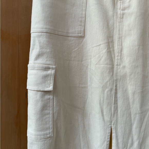 bohme Khloe Cargo Denim long Skirt - Picture 3 of 11